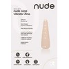 Dreamtoys NUDE ZINA KŪGIO FORMOS VIBRATORIUS - KELIONINIO DYDŽIO