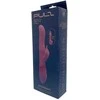 Boss Series Dreamtoys PULZ MORGAN dvigubas vibratorius su judesiu aukštyn ir žemyn ir besisukančiais karoliukais