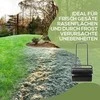 Durhand Outsunny vejos volas su U formos rankena, 32 cm skersmens, 38 l vandens / 62 kg smėlio talpa, metalinis, juodas, 57x32,5x107 cm
