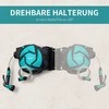 DURHAND sieninė 180° kampu besisukanti žarnos ritė su apsauga nuo užšalimo -5-45 °C plastikinė žalia + juoda 10 m