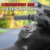 Elektrinis motociklas vaikams, garso signalas, priekiniai žibintai, muzikos funkcija, 2,5 km/val., juodas