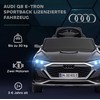 Elektrinis vaikiškas automobilis, 12V Audi Q8, 3-5 km/h, su nuotolinio valdymo pultu, priekiniais žibintais, muzika, juodas