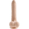Dreamtoys EVOLVED PEEK A BOO VIBRUOJANTIS DILDO 8 COLIAI ŠVIESUS