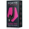 Dreamtoys FORTO Briaunotas Pro Vibracinis Masažuoklis Juodas