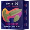 Dreamtoys FORTO smailus vibruojantis kištukas žalias
