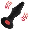 Dreamtoys FORTO Vibruojantis briaunotas stimuliatorius su nuotolinio valdymo pulteliu, mažas, juodas