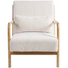 Fotelis Beliani Fotel SORSELE, velvetinis, baltas