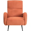 Fotelis Beliani Fotel SVALOV, velvetinis, oranžinis