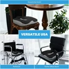 Fotelis HOMCOM Ortopedinė sėdynės pagalvėlė Ergonomiška sėdynės pagalvėlė biuro kėdei, automobiliui ir kt., raktikaulio pagalvėlė iš atminties putų, skirta raktikaulio, išialgijos, hemorojaus nugaros skausmo malšinimui, juoda