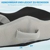 HOMCOM ortopedinė sėdynės pagalvėlė, ergonomiška pagalvėlė biuro kėdei, automobiliui ir kt., atminties putų pagalvėlė uodegikauliui, sėdimojo nervo, hemorojaus ir nugaros skausmo malšinimui, juoda