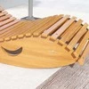 Fotelis Medinis supamasis gultas, ergonomiškas S formos supamasis krėslas, apsauga nuo pasvirimo, iki 120 kg
