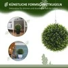 HOMCOM 2 dirbtinių kedrų rinkinys, 45 cm kambarinis augalas, dirbtinis augalas, dekoratyvinis augalas, dekoratyviniai augalai namams, biurui, prieškambariui, sodui, žalias