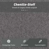 HOMCOM 2 vietų miegamoji sofa iš putplasčio, miegojimo sofa su plačiais porankiais, 2 pagalvėlės, 360 kg keliamoji galia, pilka
