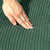 HOMCOM 2 vietų sofa, sofa su kordine išvaizda, medinės kojos, minkšta sofa, dvivietė sofa svetainei, miegamajam, 117 x 56,5 x 77 cm, žalios spalvos