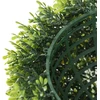 HOMCOM 2 vnt. rinkinys dirbtinis buksmedžio rutulys 40 cm, dirbtinis augalas, plastikinis dekoratyvinis buksmedis, dirbtinis augalas svetainei, miegamajam, biurui, sodui