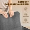 HOMCOM 2 valgomojo kėdžių komplektas, besisukančios, minkštai paminkštintos, su porankiais, metalinėmis kojomis, tamsiai pilkos spalvos
