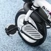 HOMCOM 2in1 triratis stumti baras vaikų triratis saugos diržas sulankstomas saulės stogelis puodelio laikiklis krepšys pedalas 1-5 metų rožinė