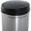 HOMCOM automatinis šiukšlių kibiras su jutikliu, IR jutiklis, apvalus, 30 l, pasirenkamas vidinis kibiras, nerūdijantis plienas