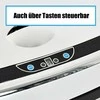 HOMCOM Automatinė šiukšlių dėžė su jutikliu, virtuvė, nerūdijantis plienas, sidabrinė, 68L