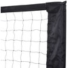 HOMCOM Badmintono tinklas Tinklinio ir teniso tinklas, nešiojamas, 2 aukščiai 94/158 cm, PE, 400x60 cm