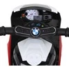 HOMCOM BMW S1000RR licencijuotas elektrinis triratis vaikams su akumuliatoriumi, vaikiška transporto priemonė, plienas, raudona, 66x37x44 cm