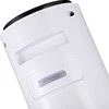 HOMCOM Bokštinis ventiliatorius 70° svyruojantis pjedestalo ventiliatorius su nuotolinio valdymo pulteliu 96 cm kolonos ventiliatorius 45 W 3 režimai ABS plastikas Balta+juoda
