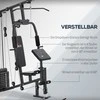 Homcom Daugiafunkcinis treniruoklis su svarmenimis 148 x 108 x 207 cm