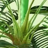HOMCOM Dirbtiniai augalai, dirbtinė palmė, 160 cm dirbtinis augalas su 36 šakomis, kambarinis augalas, dirbtinis medis, augalų dekoracijos patalpoms, lauke, žalias