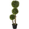 Homcom Dirbtinis augalas buksmedis, 90 cm