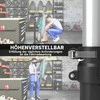 "HOMCOM" Dviračių tvirtinimo stovas Remonto stovas dviračiams iki 40 kg Sulankstomas, reguliuojamo aukščio ir 360° kampu pasukamas dviračių stovas, skirtas kelių, kalnų ir el. dviračiams