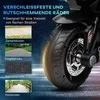 HOMCOM elektrinis vaikiškas motociklas, šviesos ir garsai, 3 km/h, įkraunamas, plastikas ir metalas, mėlyna/balta