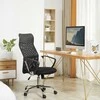 Homcom Ergonomiška biuro kėdė juodas tinklelis