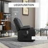 Homcom Fotelis reglaineris su atsistojimo funkcija, TV fotelis su USB jungtimi iki 150 kg
