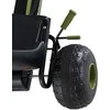 HOMCOM Go Kart vaikiškas pedalinis automobilis su rankiniu stabdžiu, nuo 3 metų, žalias, 99x65x56cm