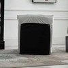 Fotelis HOMCOM grindų kėdė "3-in-1", sulankstoma, reguliuojamas atlošas, 13 padėčių, sulankstomas gulmaišis, pilkas metalinis putplastis, 55x71x53,5 cm