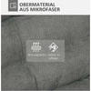 HOMCOM grindų kėdė, grindų sofa su reguliuojamu atlošu, besisukantis poilsio krėslas, sėdmaišis svetainei, biurui, mikropluoštas, pilka
