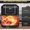 Homcom Karšto oro gruzdintuvė 6,5 l 1700 W