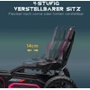 HOMCOM Gokart pedalinis automobilis su rankiniu stabdžiu, reguliuojama sėdyne, priekine ir atbuline pavara, vaikiška transporto priemonė, pedalinis automobilis vaikams nuo 3–8 metų, rožinis