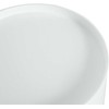 Homcom Kavos staliukas su stalčiumi pakraunamas iki 50 kg, baltas, 38x38x45cm