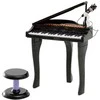 Homcom Kėdutė, muzikos instrumentas vaikams, juoda