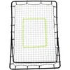 HOMCOM futbolo atšokimo sienelė, tinklas, plienas+PE, 75x126cm, treniruočių priemonė futbolui, juoda