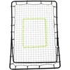 "HOMCOM kickback rebounder" vartų tinklas, plienas + PE, 75x126 cm, futbolo treniruočių priemonė, juodas