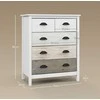 Homcom Komoda su 5 stalčiais 70 x 38 x 85 cm