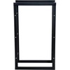 HOMCOM Malkų laikiklis stovas 100 kg - Juodas L60 x W25 x H100 cm