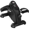 "HOMCOM Mini Bike Pedal Trainer Training Bike" treniruoklis su LCD ekranu, juodos spalvos, iš ketaus, 35x40x31cm