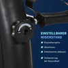 "HOMCOM Mini Bike Pedal Trainer Training Bike" treniruoklis su LCD ekranu, juodos spalvos, iš ketaus, 35x40x31cm