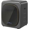 HOMCOM Mini džiovyklė su 6 programomis, LED jutikliniu ekranu, 4kg, iki 60℃, 800W, pastatoma arba montuojama ant sienos, su išmetimo sistema ir apsauga nuo perkaitimo, drabužių džiovyklė, pilka