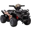 Homcom Mini elektrinis keturratis ATV LED priekinis žibintas 18-36 mėnesių vaikams 70 x 42 x 45 cm