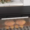Elektrinė krosnelė HOMCOM mini orkaitė 9L, su kepimo skarda, grotelėmis, 100 °C-230 °C, reguliuojama temperatūra ir kepimo laikas, 60 min. laikmatis, 750 W, nerūdijantis plienas, juoda