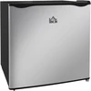 HOMCOM mini šaldiklis, 35 l talpos šaldymo dėžė, elektrinis, laisvai pastatomas, mini šaldymo kamera, mini šaldytuvas, -14 iki -24℃, 5 lygių temperatūros reguliavimas, 47 x 44,2 x 48,8 cm, sidabrinis
